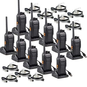 Retevis RT27 Talkie Walkie Professionnel Longue Portée RMR446 sans Licence
