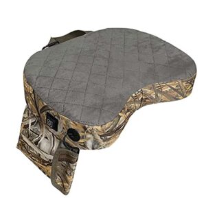 SPORTARC Coussin de siège de chasse portable pour extérieur, siège de chasse isolé, léger et rembourré, coussin en éponge imperméable pour la chasse, le camping, le stade