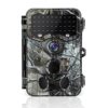 Trail Camera – 1520P 20MP Game Camera with 0.2s Trigger Speed Trail Cam with 80ft No Glow Motion Activated Detection and Waterproof, Hunting Cameras for Outdoor Wildlife Monitoring and Home Security