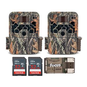 Browning Trail Cameras (2 Strike Force Extreme 16 MP Jeu Camera + Carte SD 16 Go + Mise au Point USB Reader