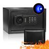 SongYung Coffre-fort électronique numérique de 0,9 m³ avec lumière à induction