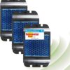ISOTRONIC® défense de Sanglier, Dissuasion de Raton Laveur, Expulser d’animaux avec Lampe LED Bleue Contre Les ratons laveurs, Animaux Sauvages, Cerfs, sangliers, Renards (Ensemble de 3)