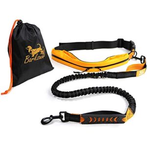 Barkswell Laisse Canicross - Ceinture Chien - Laisse pour Courir avec Son Chien Mains Libre