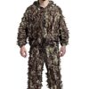 LEJUNJIE Camouflage 3D Costume de Chasse au Tireur d’élite Ghillie Costume Sniper Chasse Vêtements Tactique Observation des Oiseaux Plein Air Camouflage Photographie Vie Sauvage Cacher