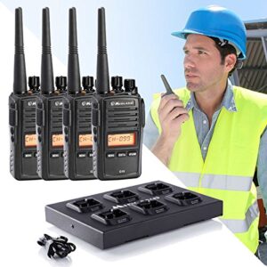 Pack 4 Midland G18 + Chargeur multiple – Acheter Talkies Walkie PMR 446 utilisation libre baratos