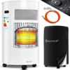 Chauffage à gaz avec régulateur de pression à gaz, tuyau de gaz + housse de protection