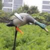 VARADOMO Canard de Simulation de télécommande électrique d’appât de Chasse Rotatif extérieur Canard en Plastique réaliste Canard colvert leurres pour extérieur, Patio, arrière-Cour