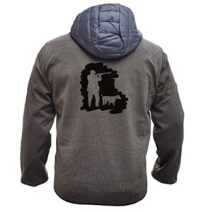 AtooDog Veste Doudoune de Chasse, Chasseur et Son Chien, idée Cadeau ($SUVEMCK1027A, 3XL)