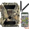 Dörr Caméra de Chasse Snapshot Cloud 4G 12 Mill. Pixel Transfert dimages 4G, LED Noires, Fonction Time-Lapse