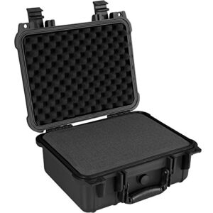 TecTake Valise Etanche pour Appareil Photo Coffret de Protection Universel Caméra + 3 Mousses Noir - Diverses Tailles - (Type 2 | n° 402870)