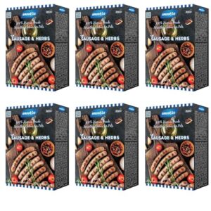 330 Biscuits pour Chien Saucisses aux Herbes - Plein de Saveurs, enrichis en Super-Aliments et en Omega 3 * 6*- SuperFood Smookies (Saucisses aux Herbes)