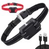 Collier Anti Aboiement Chien, Collier Anti Aboiement Chien Citronnelle Spray, 2 Modes de Pulvérisation Réglables, Anti-aboiement Automatique, Collier de Dressage pour Chien, Étanche et Rechargeable
