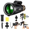 Telescope Monoculaire Puissant 30×60 avec Trepied pour Smartphone Monoculaire Monocular Ultra Puissant Monoculaire Puissant Monoculaire Le Plus Puissant Longue Vue Tir Sportif