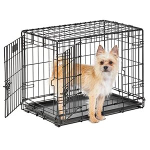 MidWest Homes for Pets Midwest Life Stages Cage Une Porte Pliante pour Chien, 60,96 x 45,72 x 53,34 cm