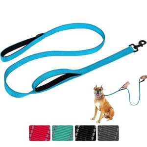 Ar pet Laisse pour chien de 1,5 m, double poignée, pour chiens de grande et moyenne taille