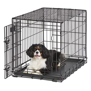 MidWest Homes for Pets Midwest Life Stages Cage avec Porte Pliante pour Chien, 76,2 x 53,34 x 60,96 cm