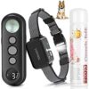 Collier d’aboiement de chien de citronnelle pour les grands chiens, collier de chien de citronnelle avec télécommande, collier de formation de chien de pulvérisation, collier anti – aboiement plus sûr