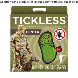 Anti-puces & Tiques pour la chasse et les sorties en forêt Hunter Protection