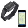 Collier GPS pour Chien Traceur GPS TK935 GPS Tracker sans Limitation de Distance San Abonnement avec Batterie Rechargeable 3000mAh Suivi en Temps réel pour Chien Vaches Mouton