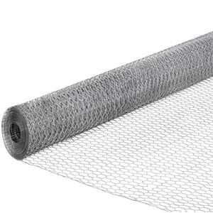 IDMarket - Grillage pour Poules 1x25M Maille 25mm Triple Torsion clôture Souple Jardin Animaux