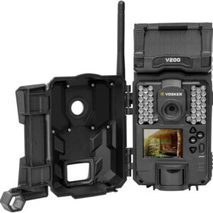 Caméras de Surveillance extérieure  sans Fil avec Panneau Solaire intégré -VOSKER V200