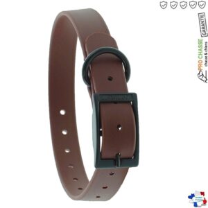Collier Boucle Marron 60cm Pour Chien CTECH CaniHunt