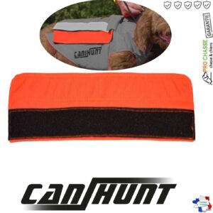 T60 Extension Dorsal de gilet de protection Taille 60 Orange CaniHunt