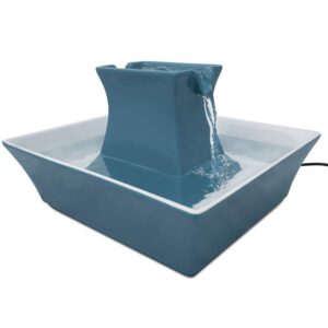 Fontaine en céramique bleu de 2 L Pagoda Drinkwell PetSafe