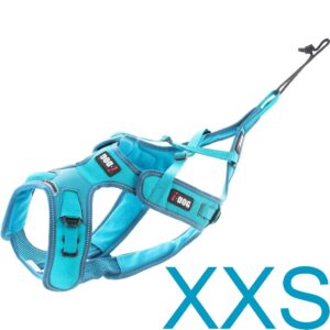 ALM XXS - Harnais Réglable Canicross Pour Chien  Taille XXS PHOENIX