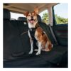 Housse de banquette arrière noire WANDER | Protection Chien Voiture