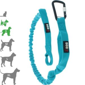 ALM - Longe opale Canicross I-Dog 190 cm pour petit chien