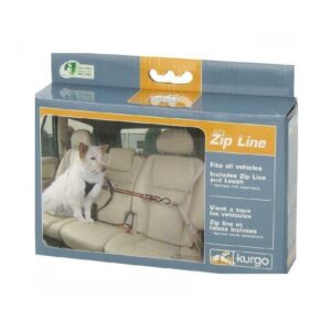 Attache de sécurité Tyrolienne ZIP LINE  | Transport Chien Voiture