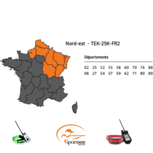 Carte Nord Est Tek 2.0 de SportDog Mise à Jour