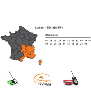 La Carte Sud Est Tek 2.0 de SportDog  Mise à Jour