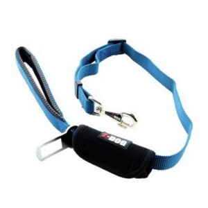 CONFORT - Laisse de voiture pour chien avec boucle de sécurité 100 cm