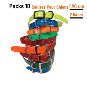 Pack 20 Colliers Sangle Pour Chien de Chasse